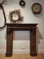 Antieke Houten Schouwombouw, Huis en Inrichting, Haarden, Ophalen, Gebruikt, Vrijstaande haard, Overige soorten