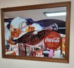 Spiegel Coca Cola 80x60cm, Antiek en Kunst, Ophalen