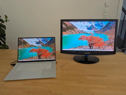 Samsung Syncmaster 2233 met HDMI adapter, Computers en Software, Monitoren, Gebruikt, HDMI, VGA, HD, Ophalen