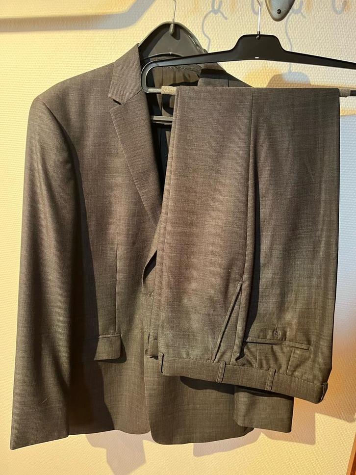 Barutti tweedelig pak maat 52, Kleding | Heren, Kostuums en vesten, Gedragen, Maat 52/54 (L), Grijs, Ophalen of Verzenden