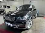BMW X3 3.0d X-DRIVE LUXURY T. O PANO CUIR GAR 12 M, Auto's, Automaat, Gebruikt, Zwart, 209 pk