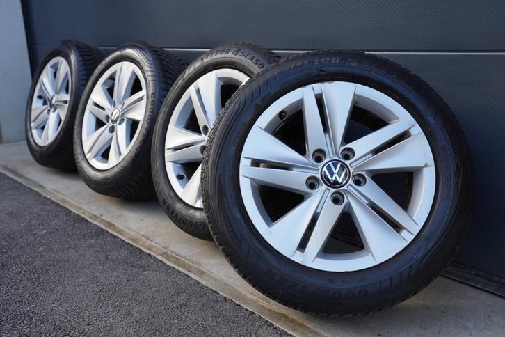 Kit 4 SAISONS original pour VW GOLF 8 (et autres), Auto-onderdelen, Banden en Velgen, Velg(en), Winterbanden, 16 inch, 205 mm