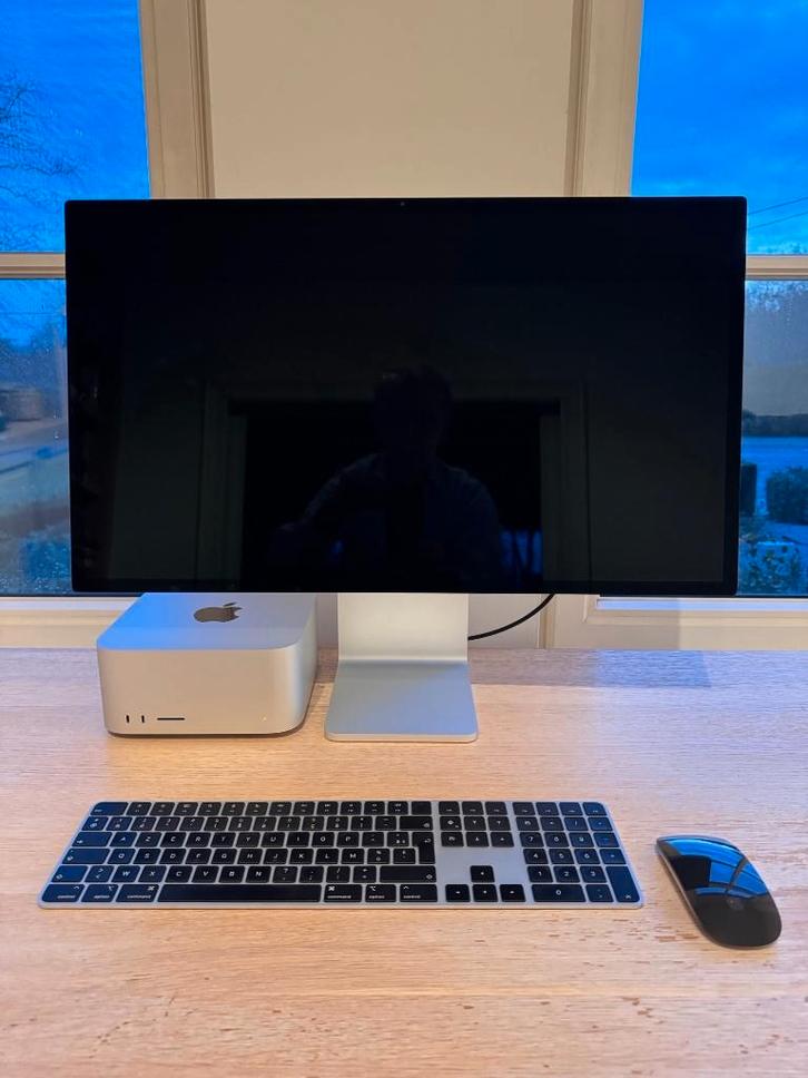 Apple Mac Studio M1 Ultra 64GB 2TB & Apple Studio Display, Computers en Software, Apple Desktops, Zo goed als nieuw, SSD, Ophalen