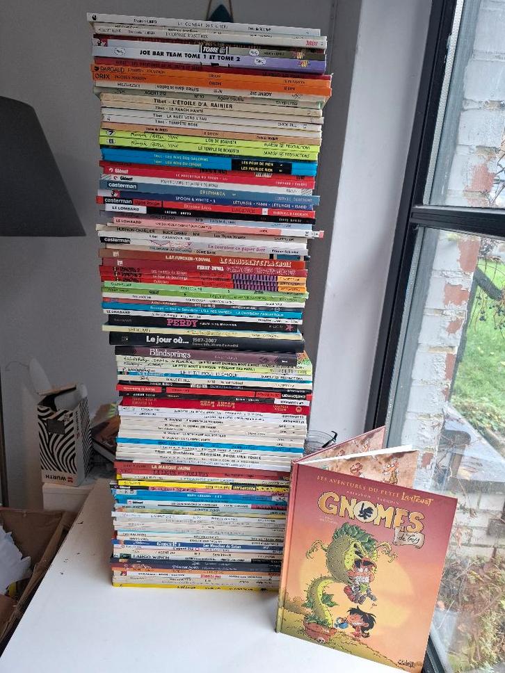LOT DESTOCKAGE BLACK FRIDAY 100 BD's TBE, Boeken, Stripverhalen, Gelezen, Complete serie of reeks, Ophalen of Verzenden