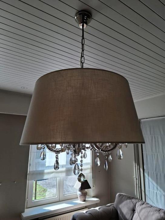 Landelijke hanglamp, Huis en Inrichting, Lampen | Vloerlampen, Zo goed als nieuw, Ophalen
