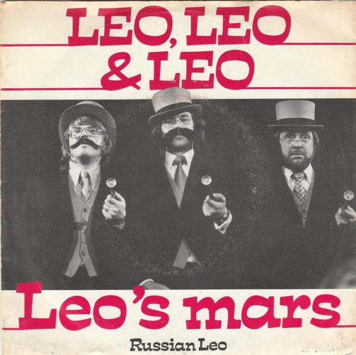 45T: Leo, Leo & Leo: Leo's mars, Cd's en Dvd's, Vinyl Singles, Gebruikt, Single, 7 inch, Ophalen of Verzenden