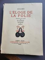 L'Éloge de la Folie De Laveaux Duboit 1951, Antiek en Kunst, Ophalen of Verzenden