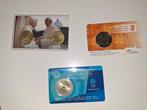 setjes 3 coincards euromunten, Postzegels en Munten, Ophalen of Verzenden, Griekenland