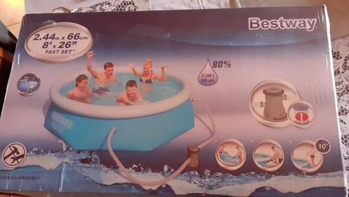 Piscine   Bestway   , 2m44  et  filtre , Neuve tjrs emballée, Jardin & Terrasse, Accessoires de piscine, Neuf, Autres types, Enlèvement