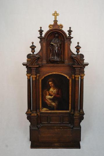 Antiek Religieuze nis beschikbaar voor biedingen