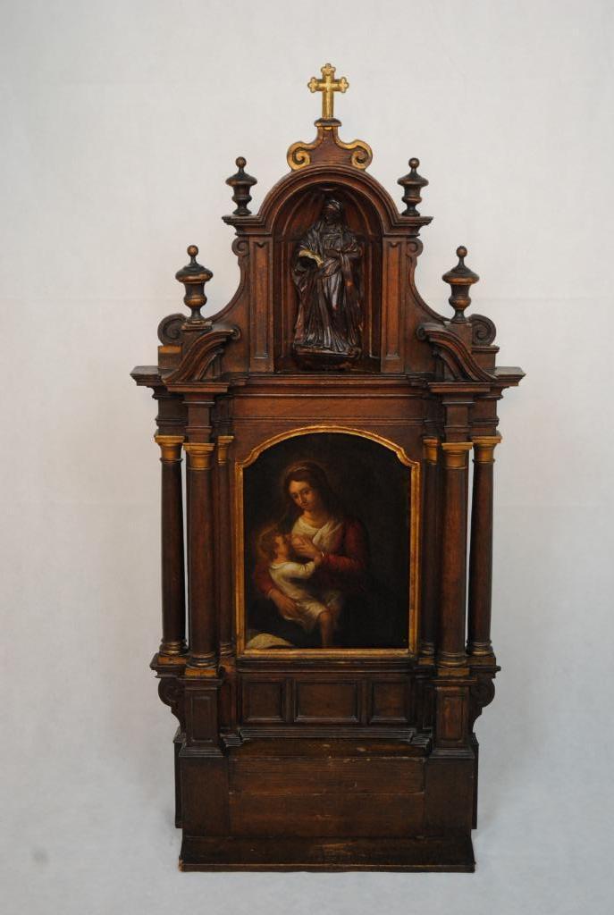 Antiek Religieuze nis, Antiek en Kunst, Antiek | Religieuze voorwerpen, Ophalen of Verzenden