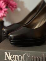 Escarpin NeroGiardini noir Haut talon Nero Giardini 36 1/2, Ophalen of Verzenden, Nieuw, Zwart, Pumps