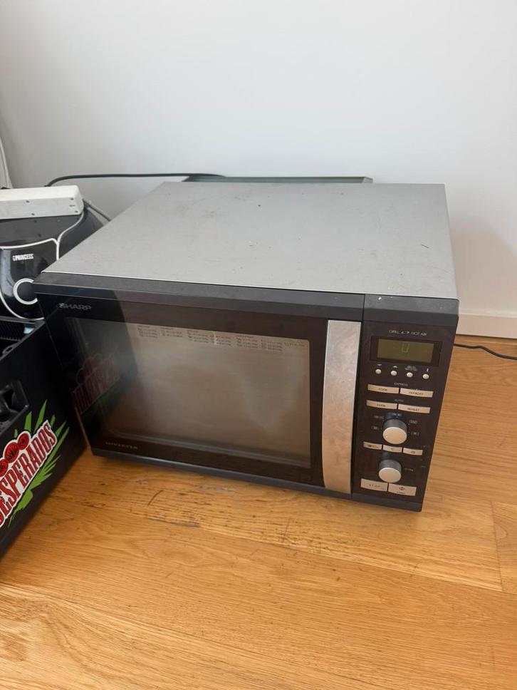 Sharp combi oven, Elektronische apparatuur, Microgolfovens, Vrijstaand, Combi-microgolfoven, Grill, Hete lucht, Oven, Draaiplateau