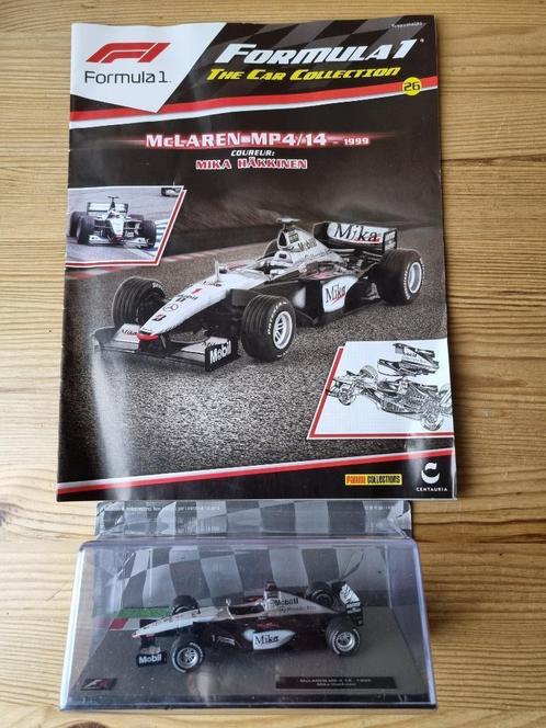 Formula 1 Panini McLaren MP4/14 Häkkinen, Collections, Marques automobiles, Motos & Formules 1, Neuf, ForTwo, Enlèvement ou Envoi