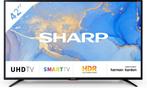Smart 4K Tv Sharp met WiFi 107cm/42 inch, 100 cm of meer, Sharp, Smart TV, LED