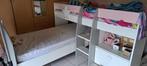Halve hoogslaper met 1pers bed, Kinderen en Baby's, Kinderkamer | Stapelbedden en Hoogslapers, Ophalen, Nieuw, Hoogslaper
