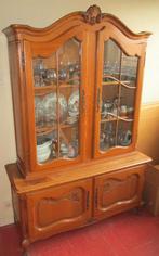 Vintage - Vitrine en bois, Antiquités & Art, Enlèvement