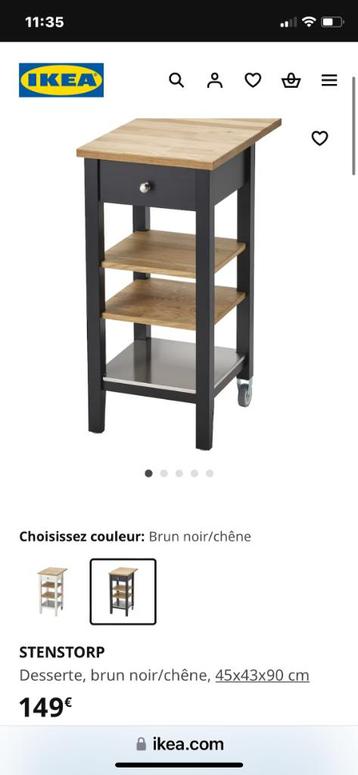 Desserte cuisine  beschikbaar voor biedingen