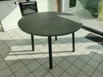 Eettafel, Huis en Inrichting, Tafels | Eettafels, Ophalen, Kunststof, Rond, Zo goed als nieuw