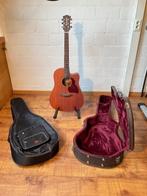 Semi-akoestische gitaar Richwood, Musique & Instruments, Comme neuf, Autres types, Avec valise, Enlèvement