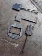 Fer à gaufres anciens, Enlèvement