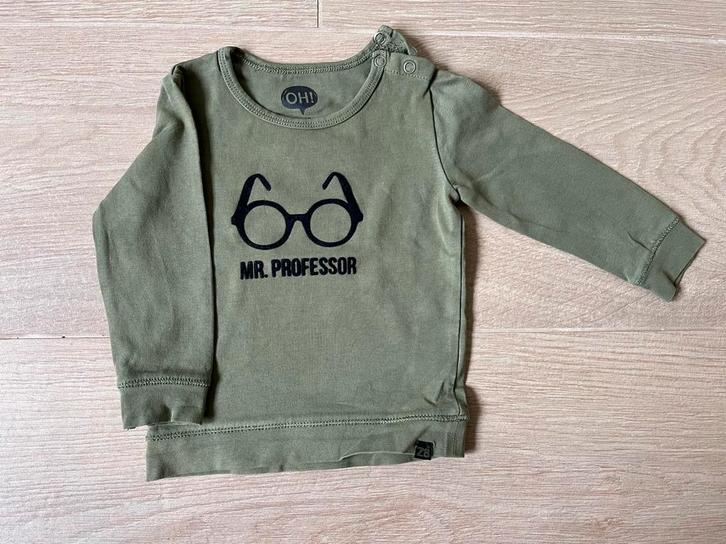 Stoer babyshirt - “Mr. Professor”, Kinderen en Baby's, Babykleding | Maat 62, Zo goed als nieuw, Ophalen of Verzenden