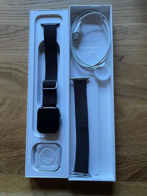 Apple Watch Series 6 (GPS) • 44mm kast, Handtassen en Accessoires, Smartwatches, Gebruikt, iOS, GPS, Ophalen