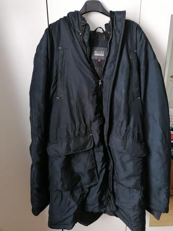 zwarte parka-jas in grote maten 6XXL beschikbaar voor biedingen
