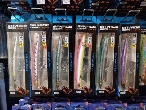Savage Gear Pluggen: Deep Walker 2.0 (in 7 kleuren) Nieuw!, Watersport en Boten, Hengelsport | Roofvissen, Nieuw, Overige typen