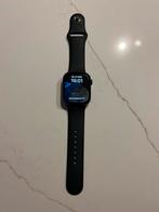 Apple Watch Series 7 46mm, Handtassen en Accessoires, Smartwatches, Ophalen, Zwart, IOS, Zo goed als nieuw