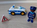 playmobil 123 politiewagen, Complete set, Zo goed als nieuw, Ophalen