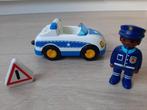 playmobil 123 politiewagen, Ophalen, Zo goed als nieuw, Complete set