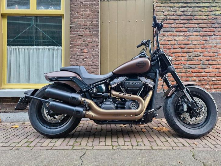 Fat Bob 114ci bouwjaar 2019 fxfbs, Motoren, Motoren | Harley-Davidson, Particulier, Ophalen
