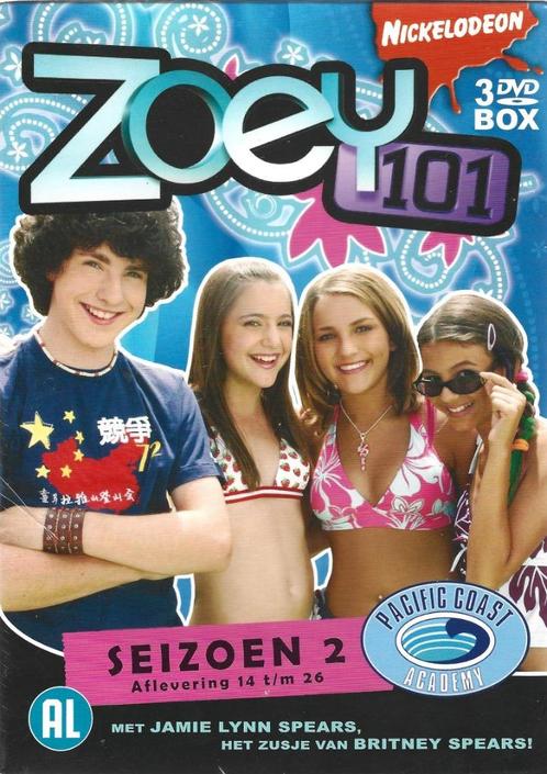 zoey 101 : seizoen 2 - aflevering 14 t/m 26, Cd's en Dvd's, Dvd's | Tv en Series, Nieuw in verpakking, Komedie, Boxset, Alle leeftijden