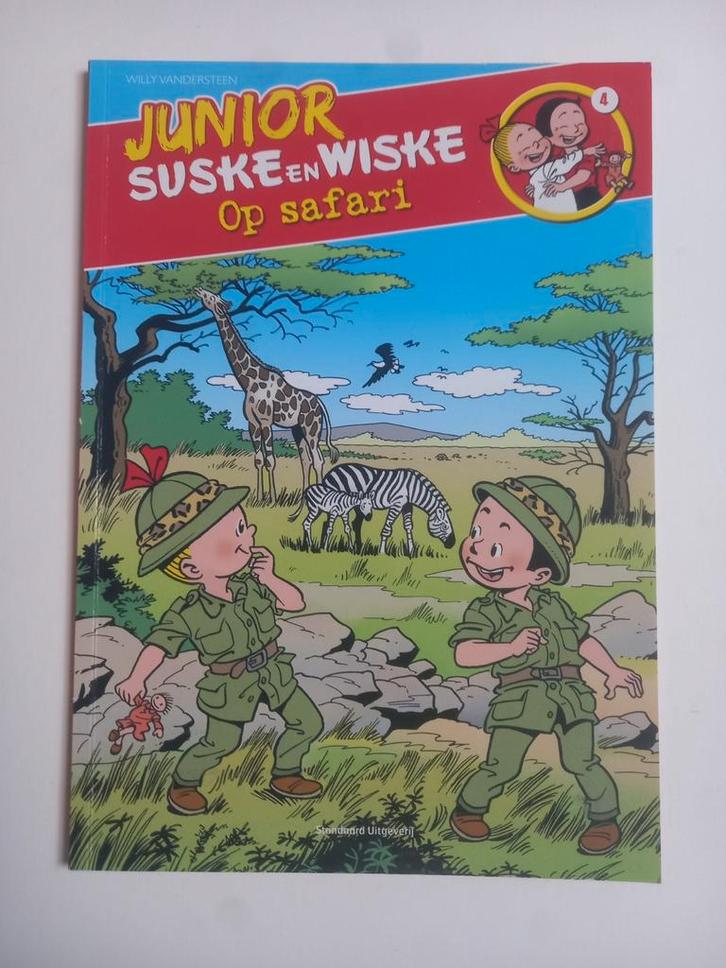 Willy Vandersteen - Junior Suske en Wiske Op Safari, Livres, BD, Enlèvement ou Envoi