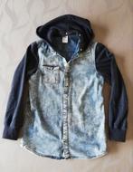 Jeans hemd maat 158, Ophalen, Zo goed als nieuw, Jongen, Overhemd of Blouse