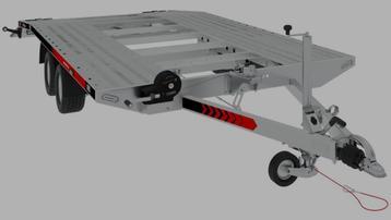 Plateau auto 2.7T en 4.5m avec rampes de chargement  beschikbaar voor biedingen