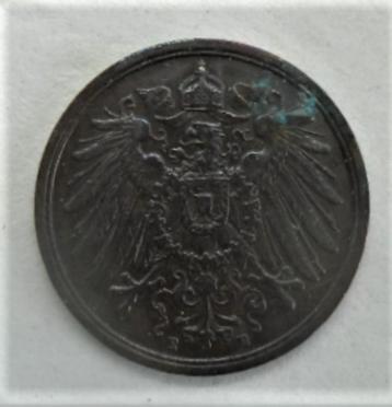 Duitsland 2 Pfennig 1907 E heel mooi stuk KM# 16