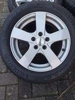 Dezent 15 inch velgen 5x100 met nieuwe banden 185/60/15 m+s, Auto-onderdelen, 15 inch, Banden en Velgen, Nieuw, All Season