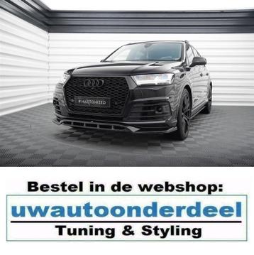 Maxton Design Audi SQ7 Q7 S Line Spoiler Splitter Lip