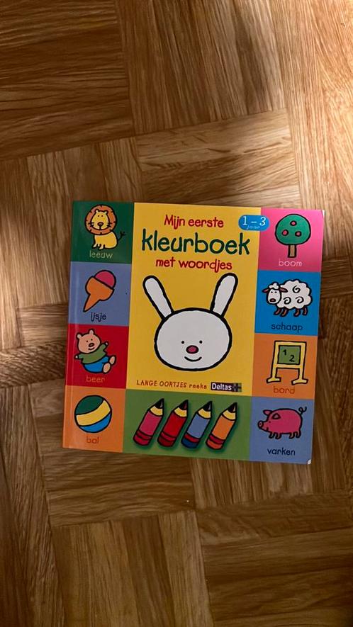 Mijn Eerste Kleurboek Met Woordjes!, Boeken, Kinderboeken | Baby's en Peuters, Nieuw, 2 tot 3 jaar, Ophalen of Verzenden