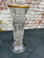 Glazen vaas - hoogte 21cm, Ophalen of Verzenden