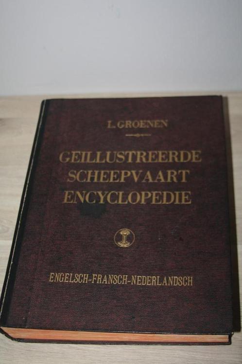 Oude Geïllustreerde scheepvaart Encyclopedie , ENG , FR , NL, Livres, Catalogues & Dépliants, Utilisé, Catalogue, Enlèvement ou Envoi