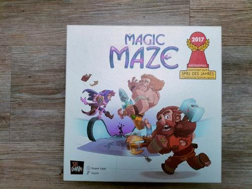 Magic maze - Coöperatief bordspel, Hobby en Vrije tijd, Gezelschapsspellen | Bordspellen, Zo goed als nieuw, Een of twee spelers