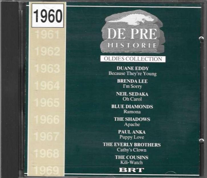 CD De Prehistorie 1960 vol 1, Cd's en Dvd's, Cd's | Verzamelalbums, Zo goed als nieuw, Pop, Ophalen of Verzenden