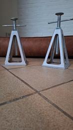 Metalen steunen caravan-mobilhome, Caravans en Kamperen, Caravans, Particulier