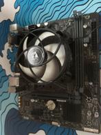 Motherboard whit i3 10100f + power supply, Computers en Software, Moederborden, Ophalen, Gebruikt, Intel, Micro-ATX