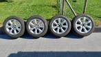 Jantes alu avec pneus neige 17 pouces Audi A4 B8, Auto-onderdelen, Banden en Velgen, Ophalen, Gebruikt, Banden en Velgen, 17 inch