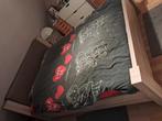 2 persoonsbed met matras., Huis en Inrichting, Ophalen, Zo goed als nieuw