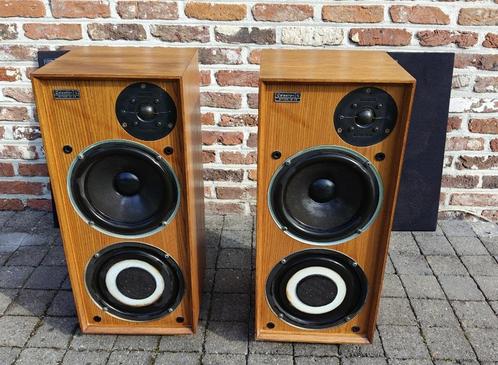 Vintage Celestion 15XR, als nieuw en gereviseerd !, Audio, Tv en Foto, Luidsprekerboxen, Refurbished, Front, Rear of Stereo speakers